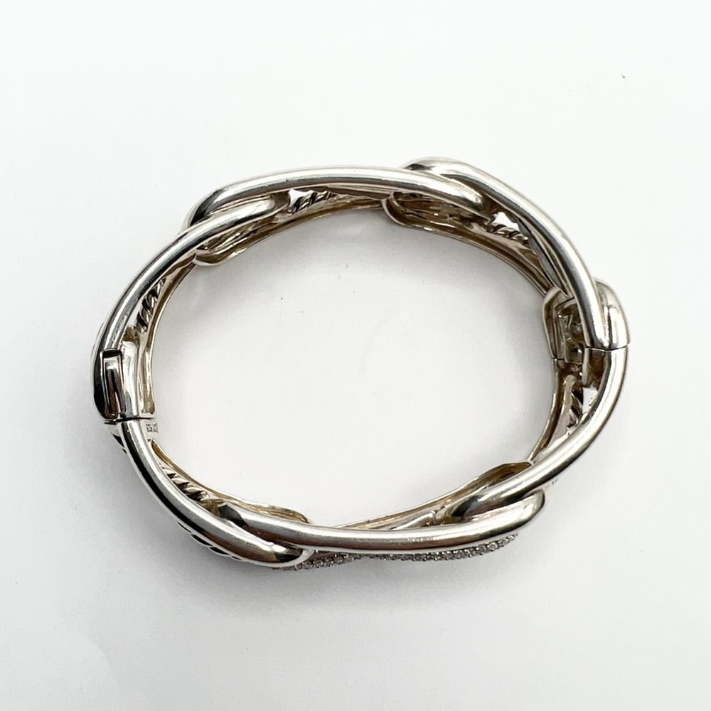 David Yurman Labyrinth Link Bracelet w/ Diamonds - Picture 10 of 15